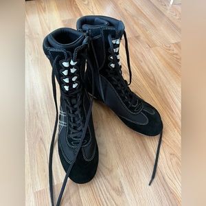 JEFFREY CAMPBELL BOXING BOOTS